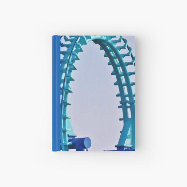 Aqua Loop Hardcover Journal