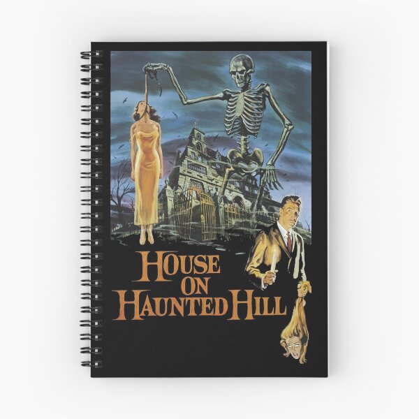 Item preview, The House On Haunted Hill,1959 Campy Horror Movie Poster designed and sold by Vintage-Artwork.