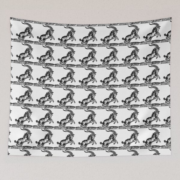 Item preview, Medieval Zodiac Horoscope Capricorn the Goat designed and sold by Pixelchicken.