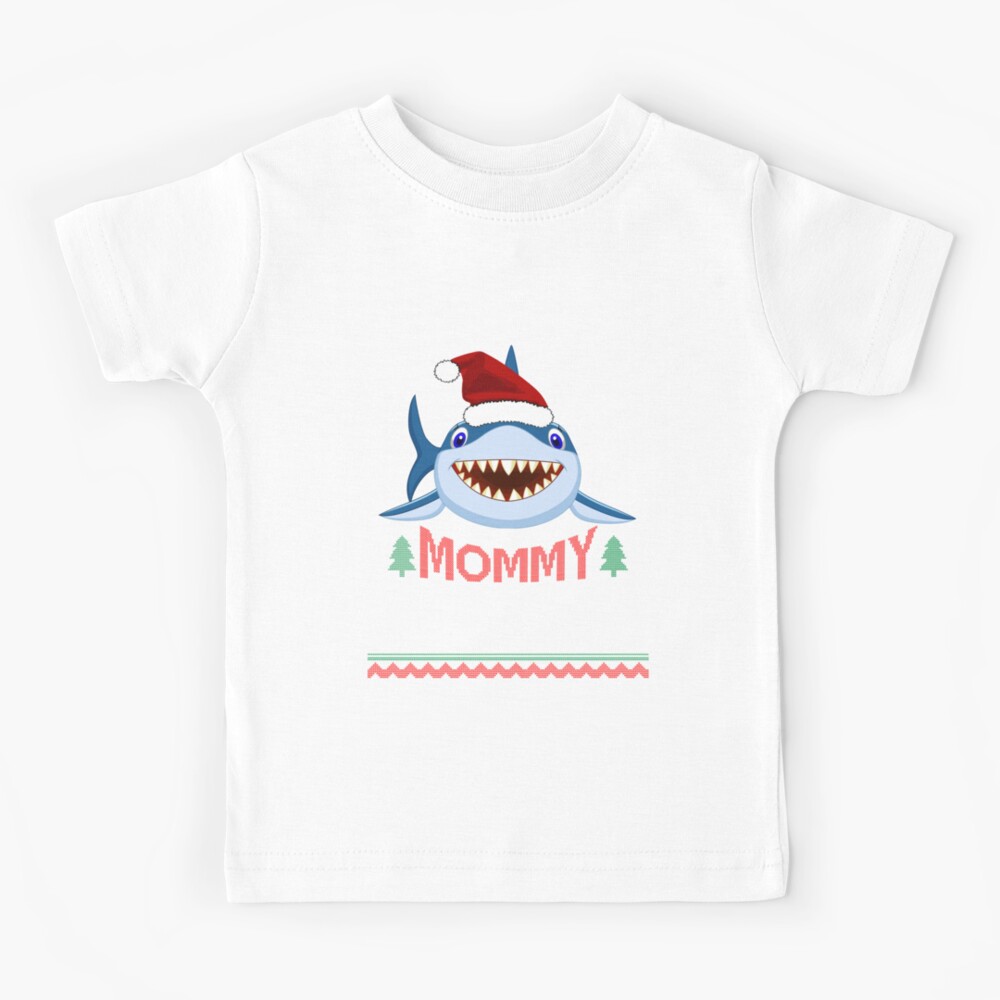1260円 大人も着やすいシンプルファッション HOLIDAY 365 Christmas Mommy Shark Funny Mom Gift 長袖Tシャツ
