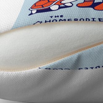 Alternate view of The Homebodies Club Throw Pillow