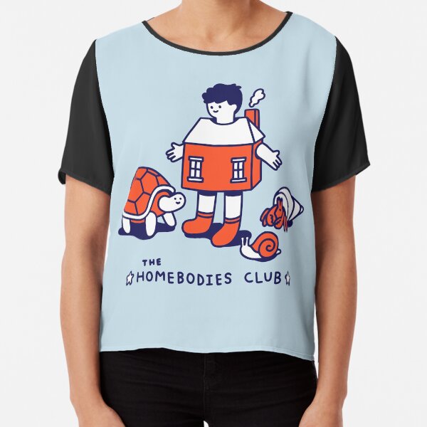 The Homebodies Club Chiffon Top
