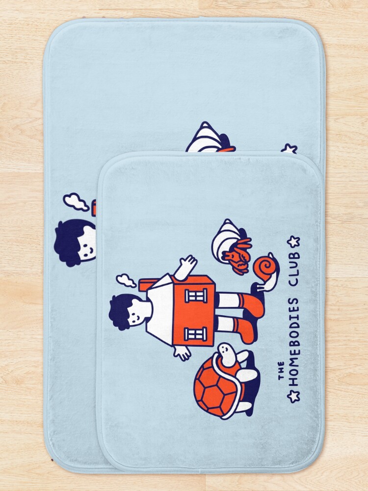 Alternate view of The Homebodies Club Bath Mat