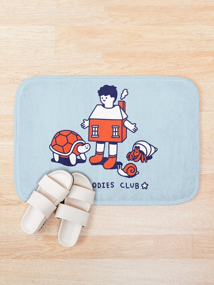 Alternate view of The Homebodies Club Bath Mat