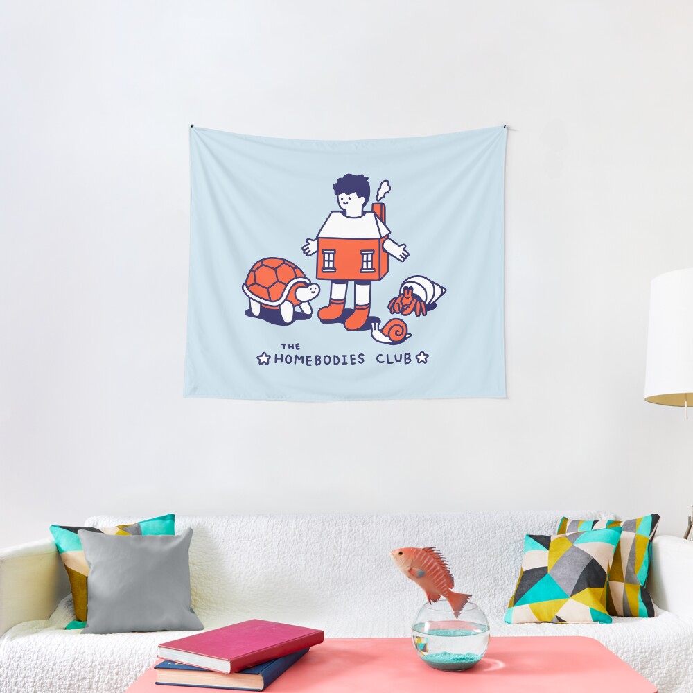 The Homebodies Club Tapestry