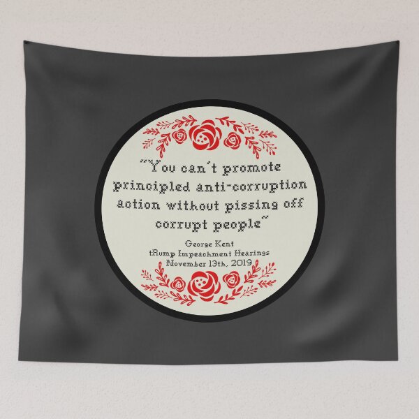 Item preview, Kent Corruption Quote - Needlepoint 4 designed and sold by Thelittlelord.