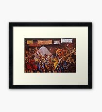 Classical 1970's African American Masterpeace 'Sugar Shack' Print Framed Print