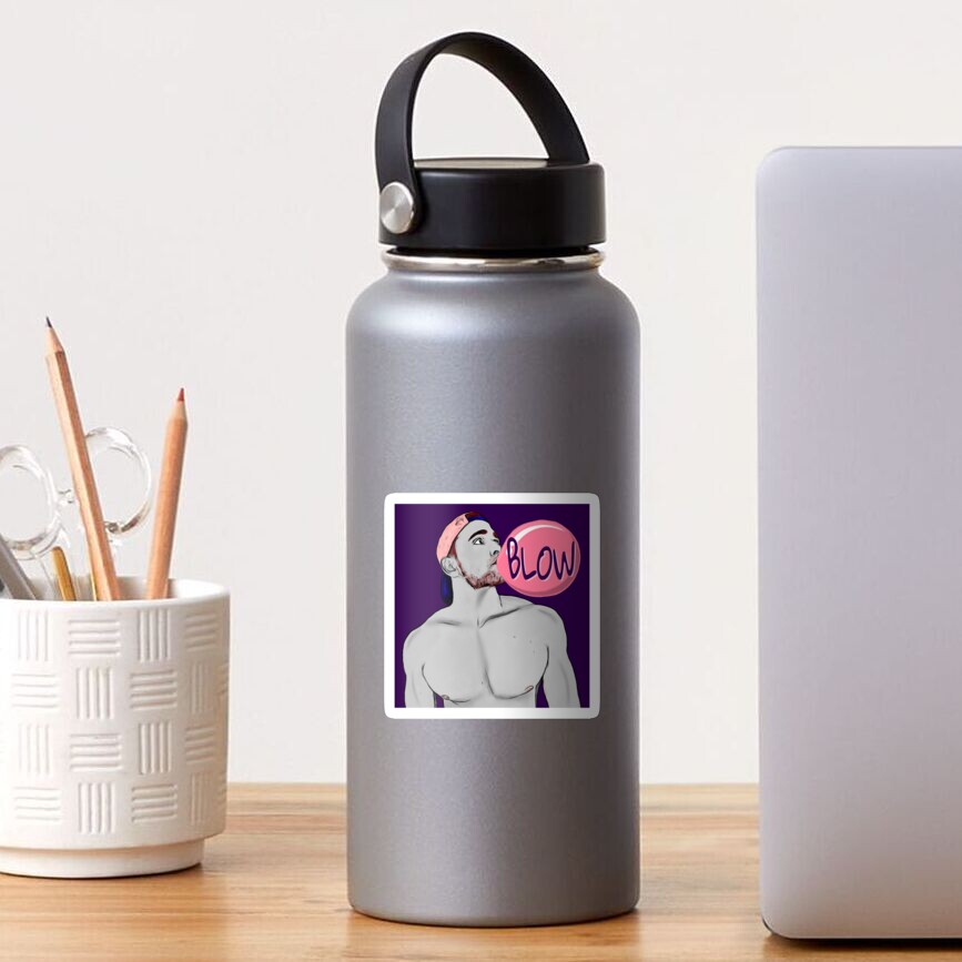 Blow (purple) Sticker