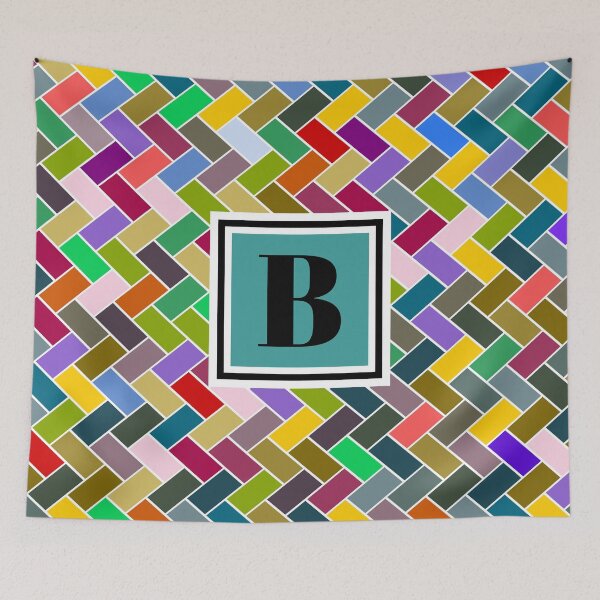 Item preview, B Monogram designed and sold by piedaydesigns.
