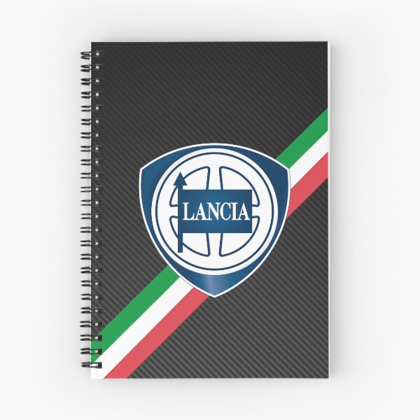 Item preview, Lancia Italy Stripes on Carbon Fiber Poster – Classic Italian Racing Art designed and sold by Road To Track.