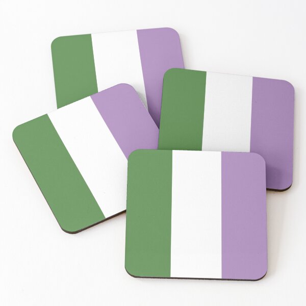 Item preview, Genderqueer Pride Flag Vertical designed and sold by lgbtshoppe.