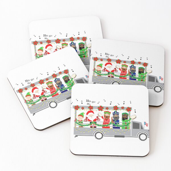 Item preview, Puerto Rico Christmas Caravan Three Kings & Santa Claus designed and sold by byDarling.