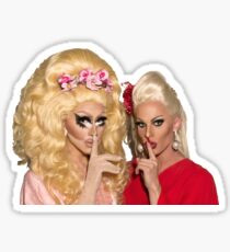 Shh - Trixie and Katya Sticker