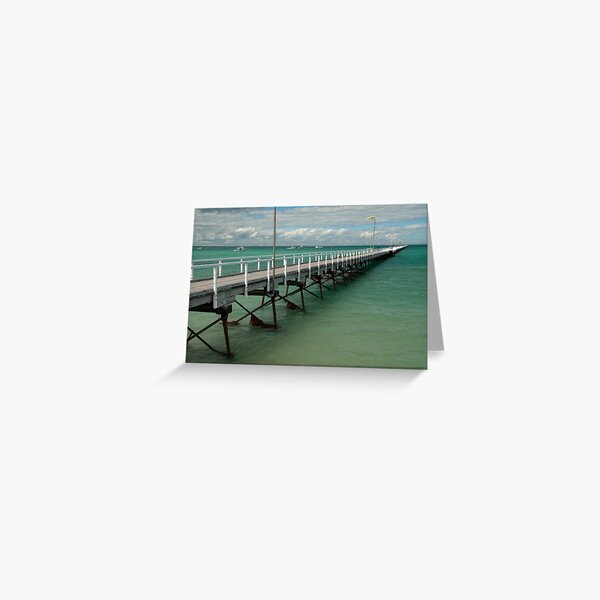 Beachport Jetty, South Australia Greeting Card