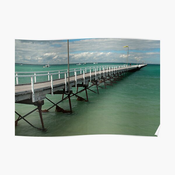 Beachport Jetty, South Australia Poster
