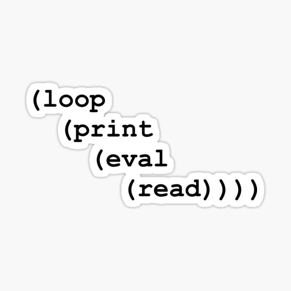 REPL Sticker