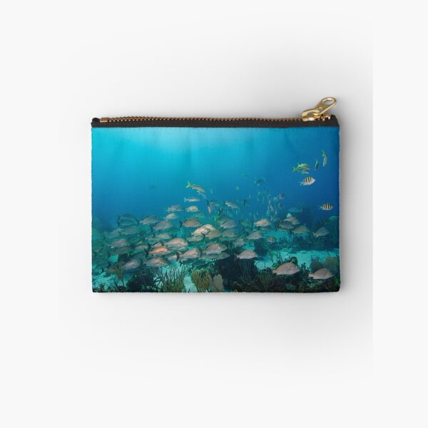 Item preview, School of Snapper on Shallow Coral Reef designed and sold by Caitlin Chock.
