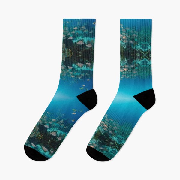 Item preview, School of Snapper on Shallow Coral Reef designed and sold by Caitlin Chock.