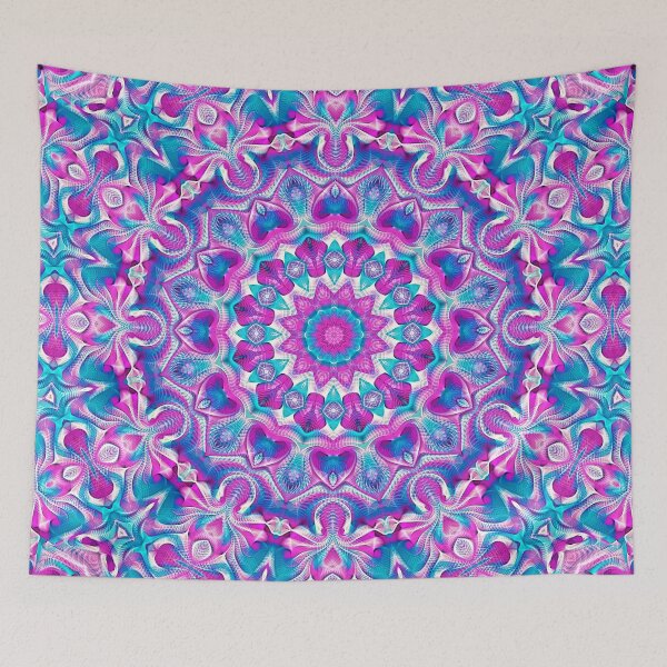 Item preview, Flower Of Life Mandala (Purple Garden) designed and sold by Mandala Of Life.