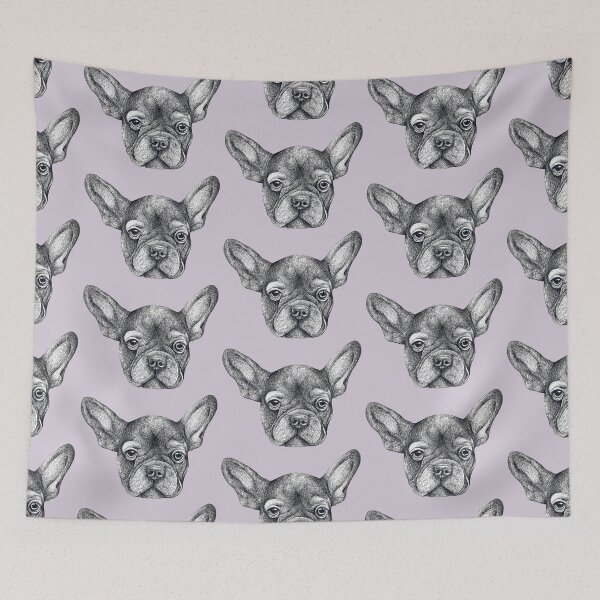 Item preview, Black White Frenchies designed and sold by Flower Magic .