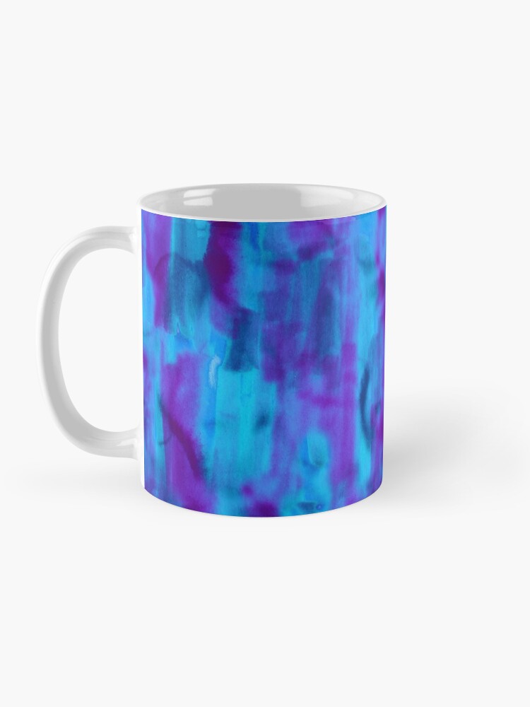 Alternate view of Jewel abstract marker texture as a seamless surface pattern design Coffee Mug