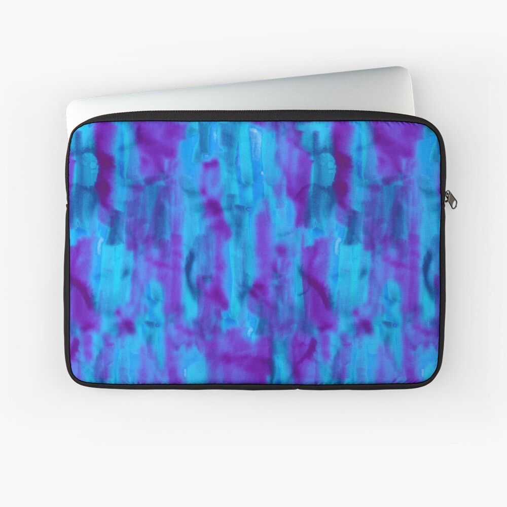 Jewel abstract marker texture as a seamless surface pattern design Laptop Sleeve