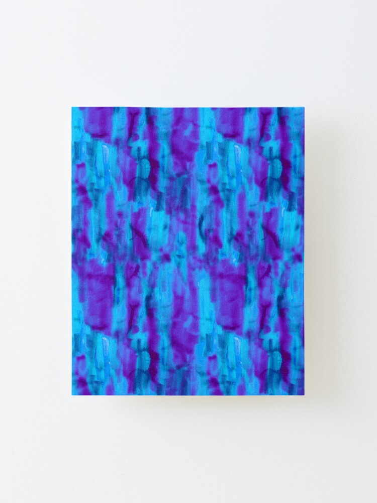 Alternate view of Jewel abstract marker texture as a seamless surface pattern design Mounted Print