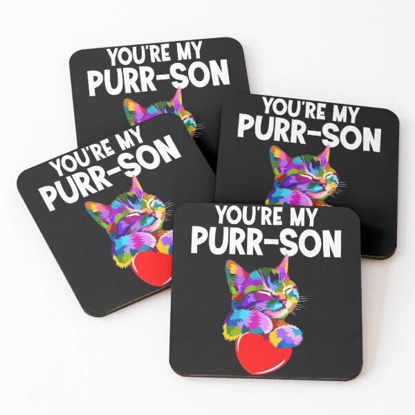 Item preview, Rainbow Cat You're My Purr-Son designed and sold by 4Craig.