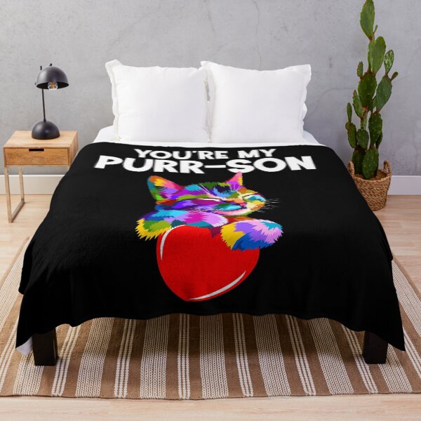 Item preview, Rainbow Cat You're My Purr-Son designed and sold by 4Craig.