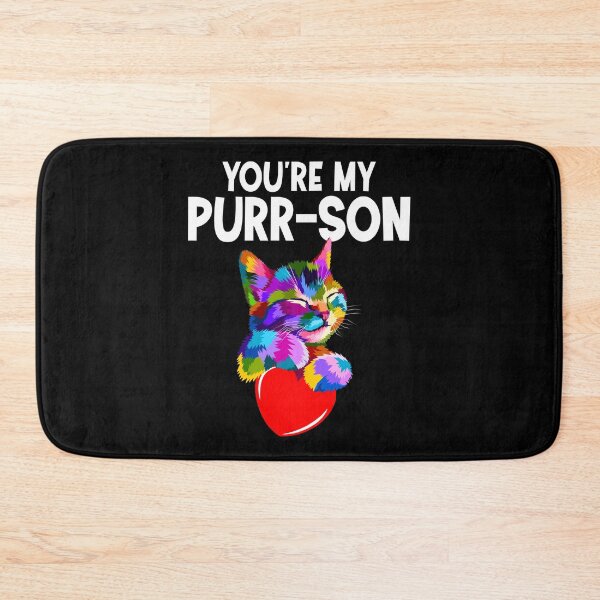 Item preview, Rainbow Cat You're My Purr-Son designed and sold by 4Craig.