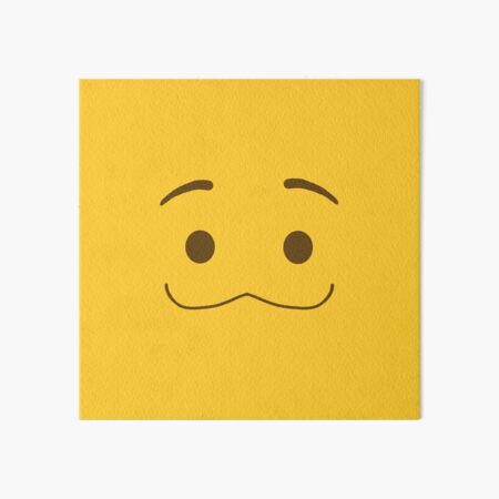 0w0 Emote Art Board Print By Azamithorn Redbubble