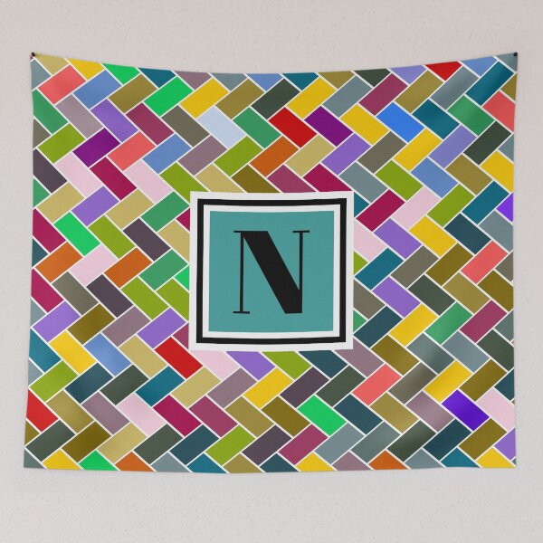 Item preview, N Monogram designed and sold by piedaydesigns.
