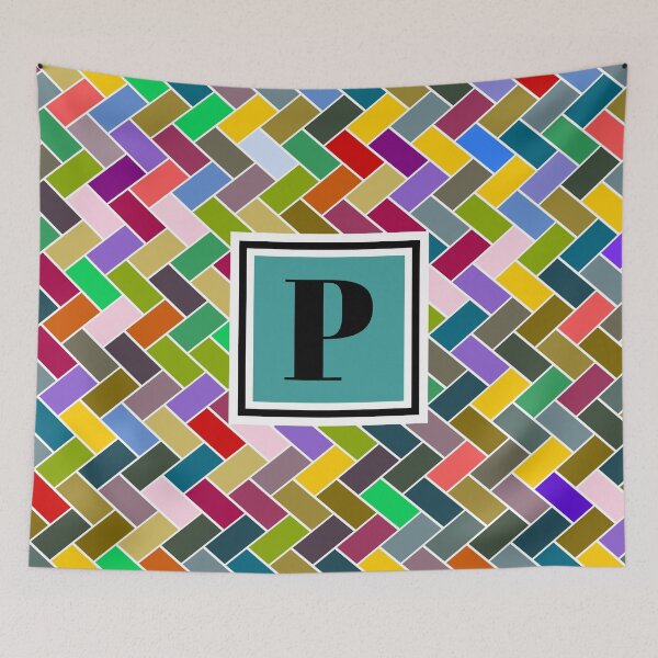 Item preview, P Monogram designed and sold by piedaydesigns.