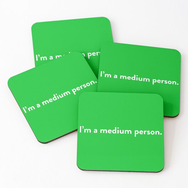 Item preview, I'm a medium person. designed and sold by spicypup.