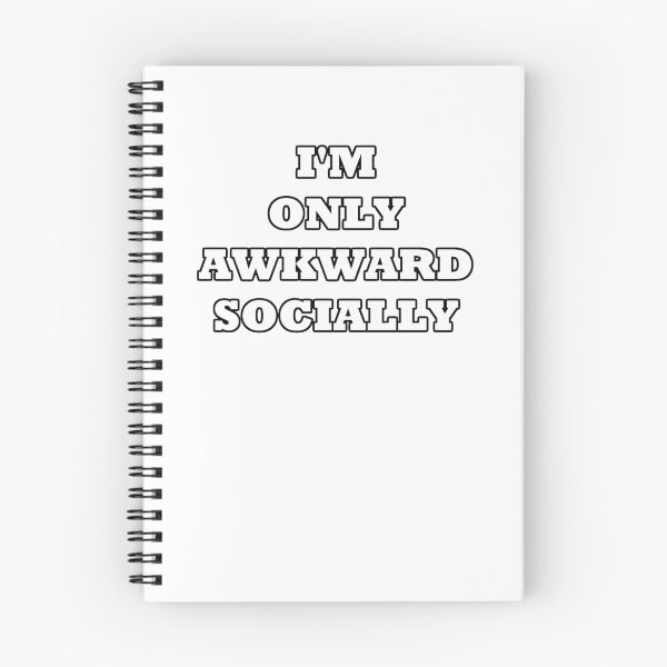 Item preview, I'm Only Awkward Socially designed and sold by mta-sextape.