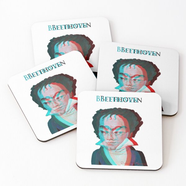 Item preview, Ludwig van Beethoven portrait 3d designed and sold by Diego Manuel Rodriguez.
