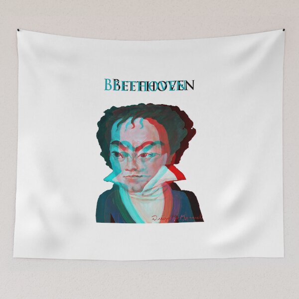 Item preview, Ludwig van Beethoven portrait 3d designed and sold by Diego Manuel Rodriguez.