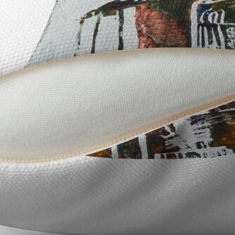 Alternate view of Salute Church - Venice, Italy Floor Pillow