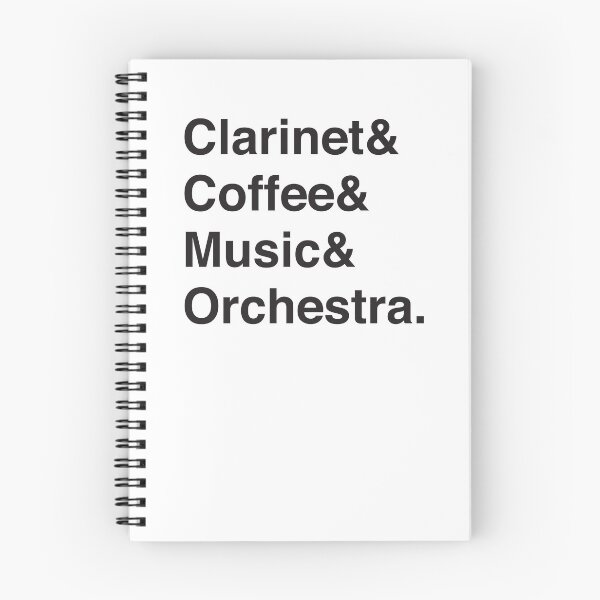 Item preview, Clarinet & Coffee & Music & Orchestra. designed and sold by jazzydevil.