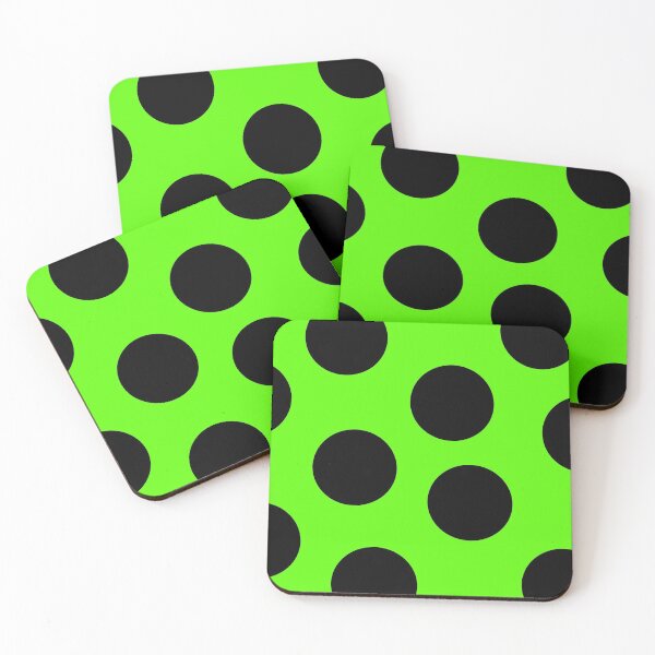 Item preview, Spots (bright green) designed and sold by Jeremy Crotty.