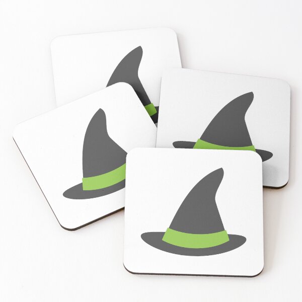 Item preview, Green and black witches hat designed and sold by jazzydevil.