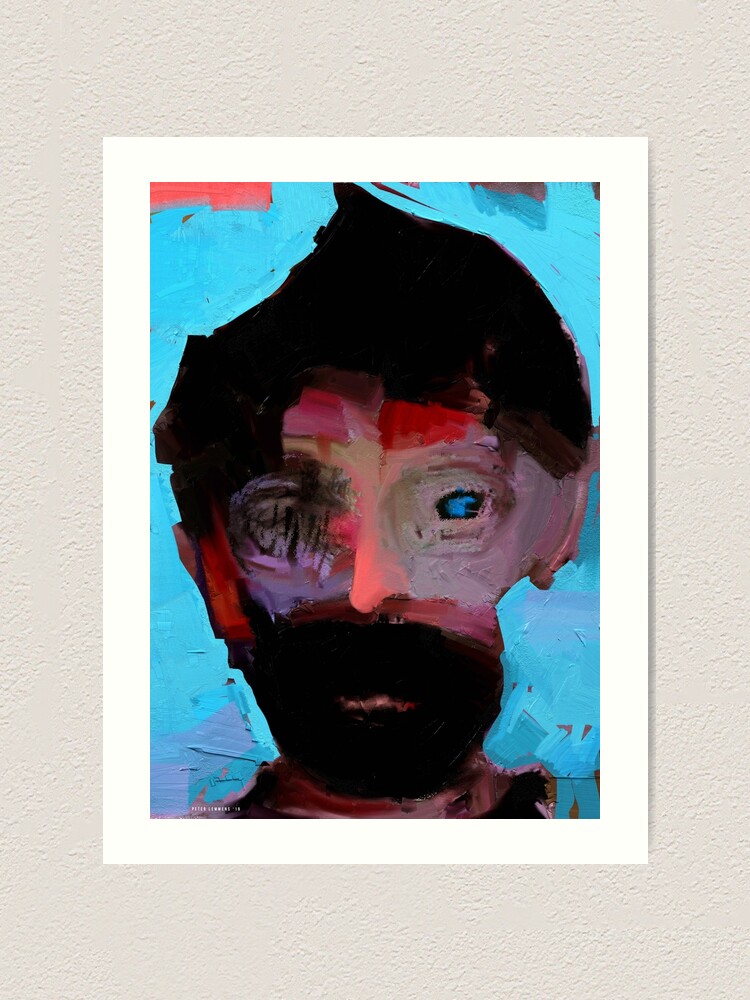 Alternate view of BeardMans Suspicious Mind Art Print