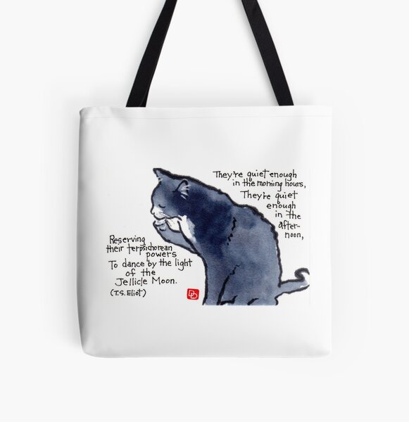 Jellicle Cat (Eliot's Cats Series) All Over Print Tote Bag
