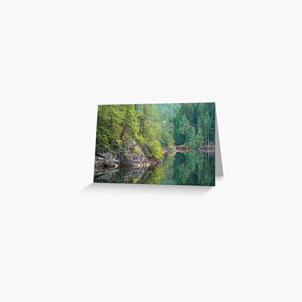 A Reflective Day Greeting Card