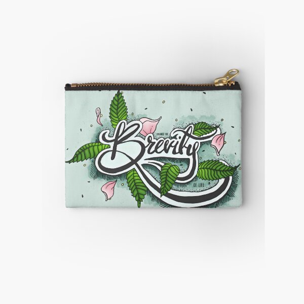 Item preview, Brevity of Life, Mint and Calligraphy designed and sold by Jarrod Vandenberg.