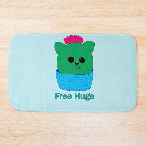 Item preview, Free Hugs Cactus Cat designed and sold by alisadesigns.