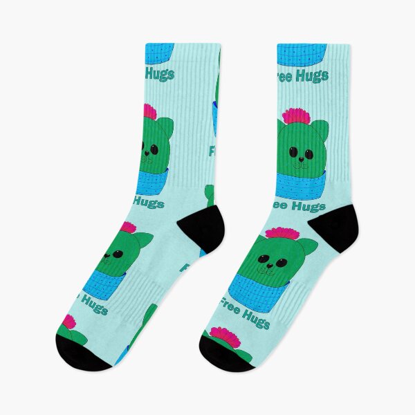 Item preview, Free Hugs Cactus Cat designed and sold by alisadesigns.