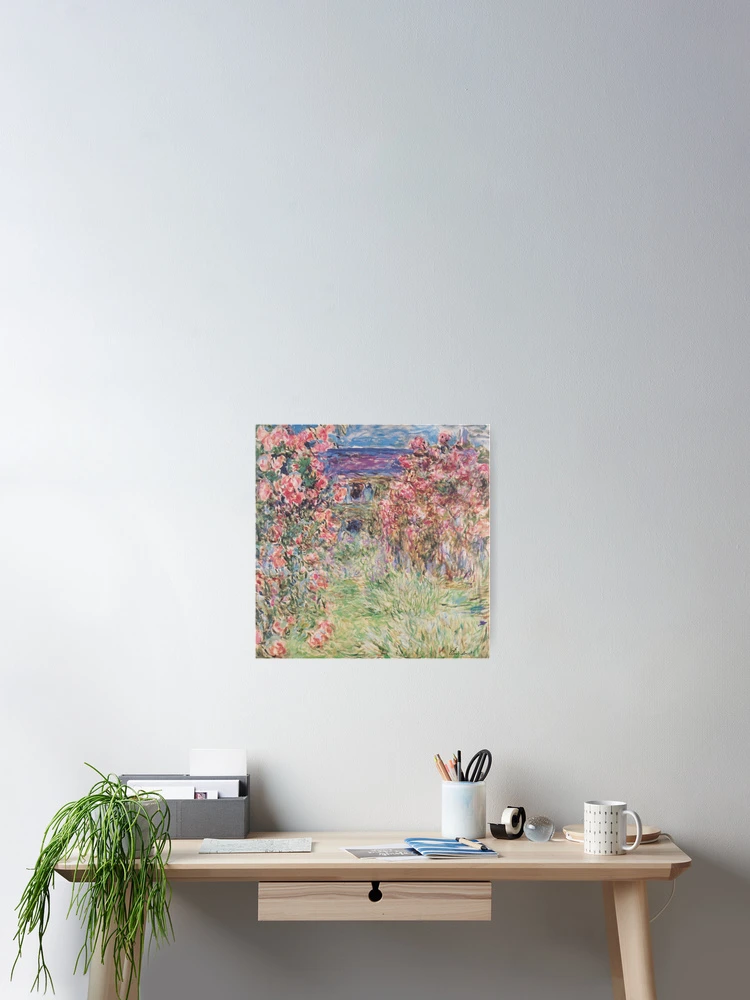 Thumbnail 2 of 3, Poster, House Among the Roses designed and sold by Color Me F*@k!ng Happy.