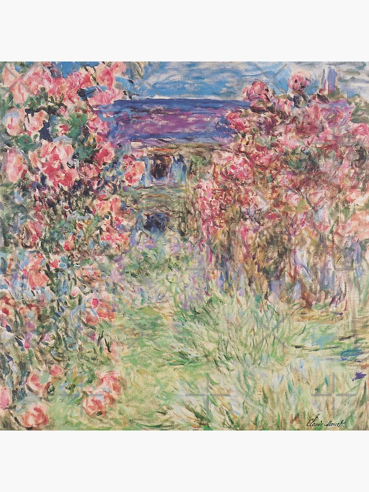 Thumbnail 4 of 4, Clock, House Among the Roses designed and sold by Color Me F*@k!ng Happy.