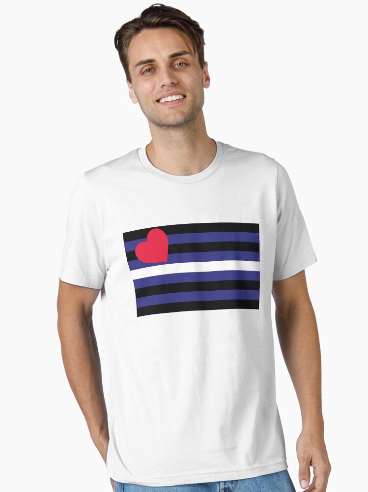 Bdsm Fetish Community Pride Flag Heart T-Shirt Bdsm Fetish Community Pride Flag Heart T-Shirt